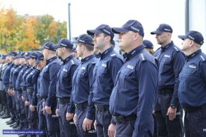 Policjanci pełniący służbę w Komisariacie Policji w Kowarach