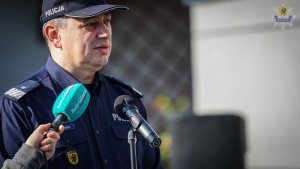 Uroczystość otwarcia wyremontowanego Posterunku Policji w Lubichowie - przemówienie