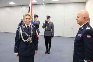 Komendant Główny Policji i Nowa Komendant-Rektor Wyższej Szkoły Policji w Szczytnie