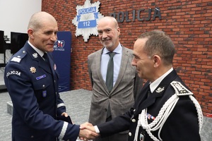 Uroczystość wręczenia podziękowań.