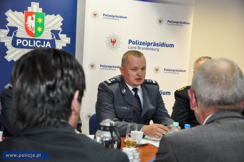 Szefowie lubuskiej i brandenburskiej Policji podpisali