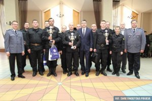 uroczystość wręczenia nagród w konkursie na najlepszych policjantów pionu kryminalnego #15