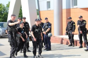 ćwiczenia służb w Azoty-Arena #16