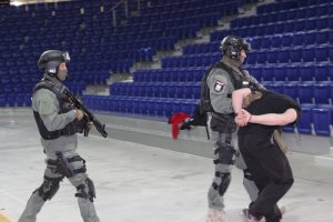ćwiczenia służb w Azoty-Arena #18