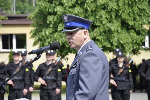uroczystość przekazania obowiązków Komendanta Szkoły Policji w Katowicach #16