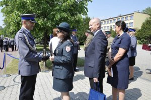 uroczystość przekazania obowiązków Komendanta Szkoły Policji w Katowicach #20