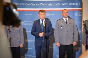 Minister Mariusz Błaszczak nagrodził policjantów za akcje we Wrocławiu i Warszawie #4