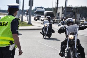Policyjne zabezpieczenie zlotu motocyklistów #7
