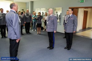 uroczyste wprowadzenie nowego Komendanta Wojewódzkiego Policji w Kielcach #1