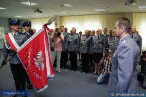 uroczyste wprowadzenie nowego Komendanta Wojewódzkiego Policji w Kielcach #5