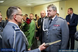 uroczyste wprowadzenie nowego Komendanta Wojewódzkiego Policji w Kielcach #18