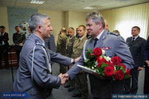 uroczyste wprowadzenie nowego Komendanta Wojewódzkiego Policji w Kielcach #19