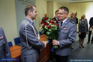 uroczyste wprowadzenie nowego Komendanta Wojewódzkiego Policji w Kielcach #21