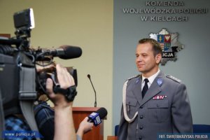 uroczyste wprowadzenie nowego Komendanta Wojewódzkiego Policji w Kielcach #24