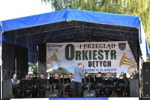 orkiestra KWP w Katowicach bierze udział w koncercie