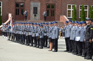 uroczyste obchody święta Policji w słupskiej Szkole Policji