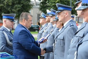 Święto Policji w Kolnie z udziałem Sekretarza Stanu w Ministerstwie Spraw Wewnętrznych i Administracji