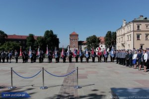 Uroczyste obchody Święta Policji na Wawelu