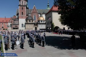 Uroczyste obchody Święta Policji na Wawelu