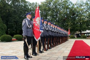 uroczystość mianowania na stopień generalski nadinspektora siedmiu oficerów Policji oraz jednego oficera Biura Ochrony Rządu w Belwederze