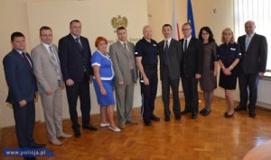 wizyta ukraińskich przedstawicieli z Ministerstwa Spraw Wewnętrznych oraz Policji Narodowej