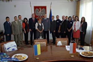 wizyta ukraińskich przedstawicieli z Ministerstwa Spraw Wewnętrznych oraz Policji Narodowej
