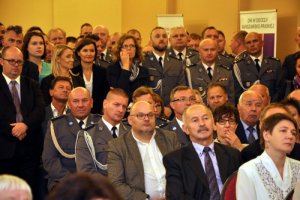 uroczyste spotkanie w Domu Arcybiskupów Warszawskich z udziałem Komendanta Stołecznego Policji i wyróżnionymi przedstawicielami komórek i jednostek organizacyjnych stołecznej komendy