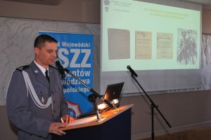 Uroczyste obchody w Wydziale Konwojowym KWP w Poznaniu