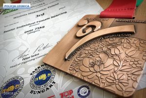Brąz dla legnickiej policjantki w Pucharze Świata Taekwon-do