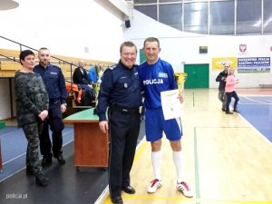 VI Halowe Mistrzostwa Komendy Stołecznej Policji w Piłce Nożnej