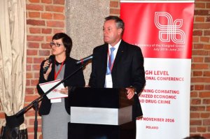Międzynarodowa Konferencja na temat zwalczania przestępczości ekonomicznej i narkotykowej w ramach przewodnictwa Polski w Grupie Wyszehradzkiej