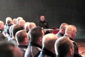 odprawa Koordynatora Wojewódzkiego działań zewnętrznych o charakterze prewencyjnym z Komendantami powiatowymi i miejskimi Policji