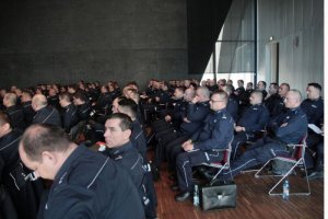 odprawa Koordynatora Wojewódzkiego działań zewnętrznych o charakterze prewencyjnym z Komendantami powiatowymi i miejskimi Policji