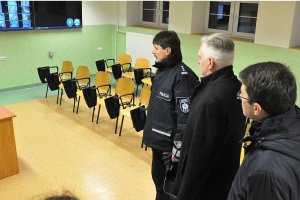 Wicepremier z wizytą w Szkole Policji w Pile