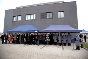 uroczyste otwarcie nowo wybudowanej siedziby Komisariatu Policji w Szubinie