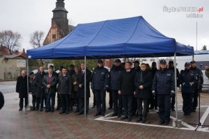 uroczystość przywrócenia Posterunku Policji w Koszęcinie