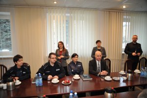 Goście z Armenii w Centrum Szkolenia Policji