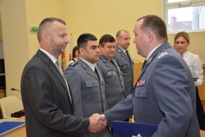 Komendant Wojewódzki Policji w Poznaniu podziękował emerytom