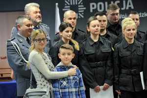Ślubowanie nowo przyjętych policjantów w Gorzowie Wielkopolskim
