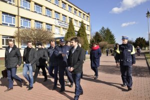 Wizyta Sejmowej Komisji Administracji i Spraw Wewnętrznych w Szkole Policji w Katowicach