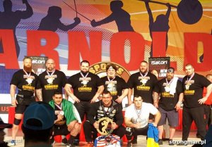 zawodnicy biorący udział w Mistrzostwach Świata Strongman Amatorów 2017