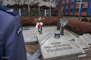 uroczystości ku czci funkcjonariuszy Policji II RP w Katowicach