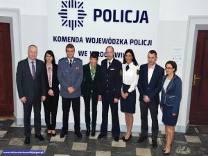 spotkanie przedstawicieli dolnośląskiej i niemieckiej Policji