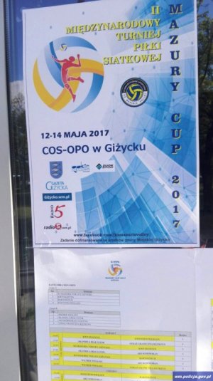 II Międzynarodowy Turniej Piłki Siatkowej MAZURY CUP 2017