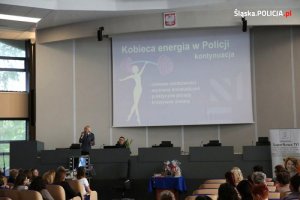 spotkanie pod hasłem &quot;Kobieca energia w Policji&quot; w Komendzie Wojewódzkiej policji w Katowicach