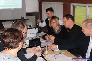 uczestnicy spotkania w ramach polsko - niemieckiego projektu „Nie dla narkotyków…”
