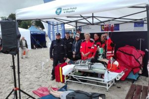 Z policyjnymi ratownikami współpracowali ratownicy Szpitalnego Oddziału Ratunkowego ze Słupska