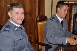 Bohaterscy policjanci nagrodzeni przez wojewodę śląskiego