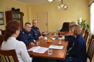 Wizyta przedstawicielki Akademii Policji z Czech