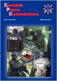 Kwartalnik Prawno-Kryminalistyczny nr 4 (21) 2014